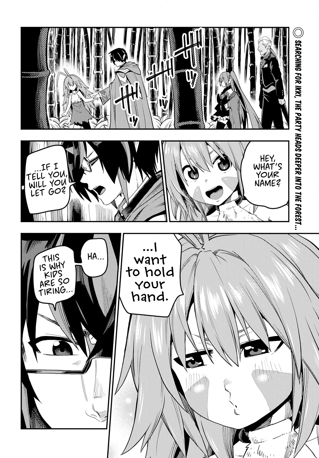 Konjiki No Moji Tsukai - Yuusha Yonin Ni Makikomareta Unique Cheat - Chapter 54: A Child Raised By Monsters, Part 2