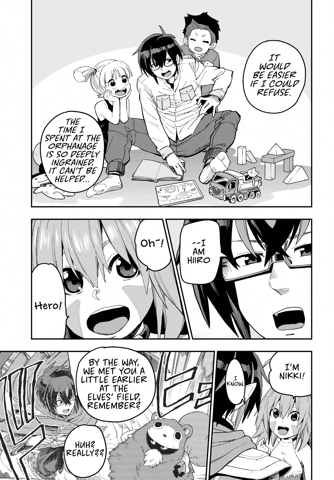 Konjiki No Moji Tsukai - Yuusha Yonin Ni Makikomareta Unique Cheat - Chapter 54: A Child Raised By Monsters, Part 2