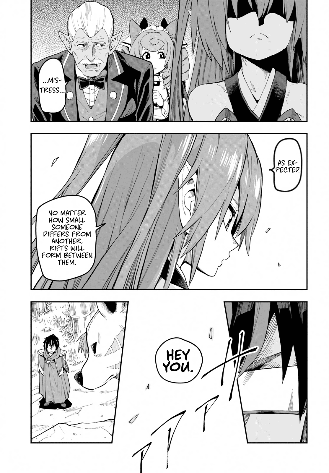 Konjiki No Moji Tsukai - Yuusha Yonin Ni Makikomareta Unique Cheat - Chapter 54: A Child Raised By Monsters, Part 2