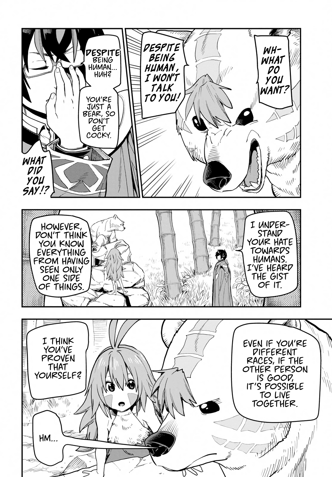 Konjiki No Moji Tsukai - Yuusha Yonin Ni Makikomareta Unique Cheat - Chapter 54: A Child Raised By Monsters, Part 2