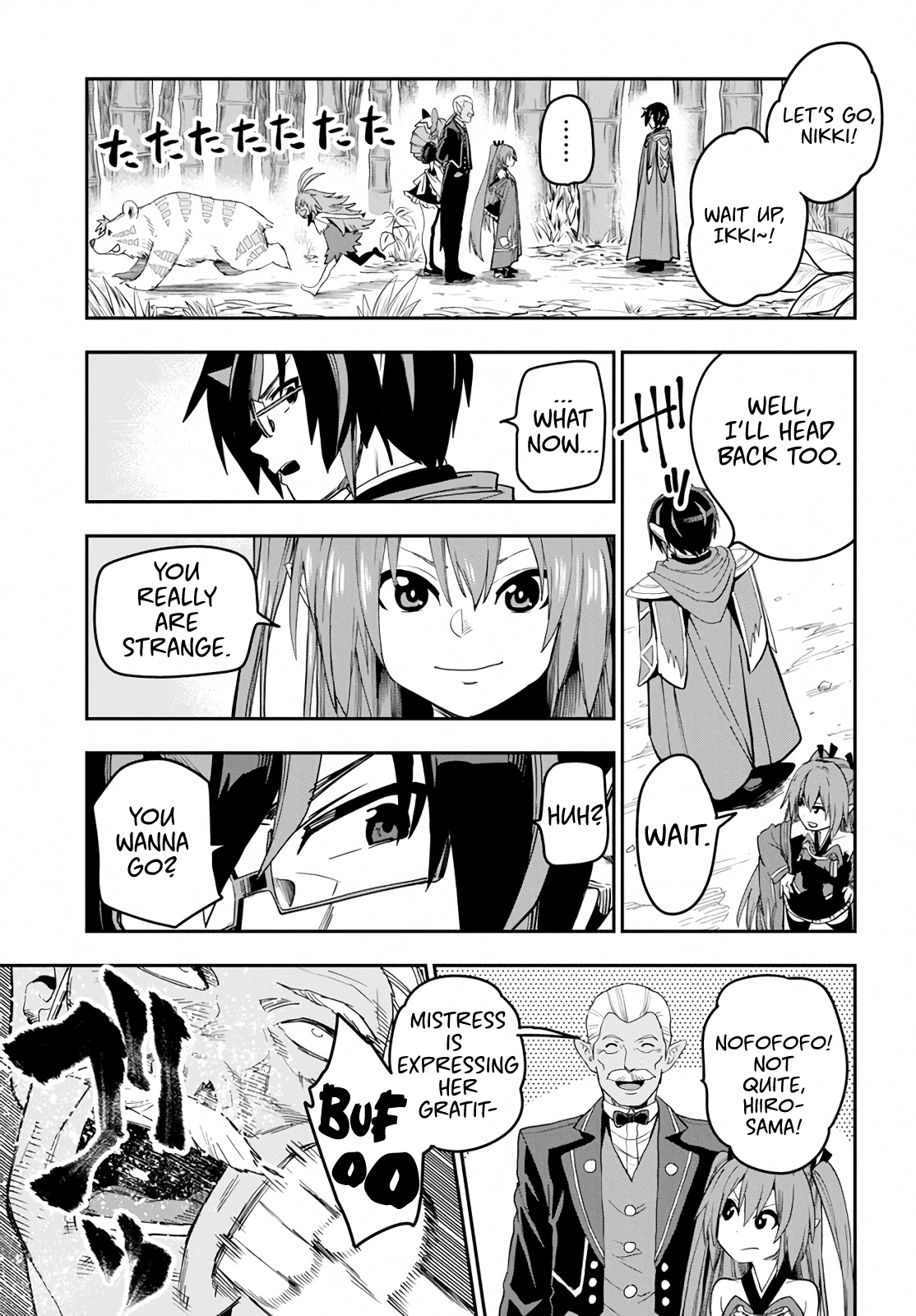 Konjiki No Moji Tsukai - Yuusha Yonin Ni Makikomareta Unique Cheat - Chapter 54: A Child Raised By Monsters, Part 2