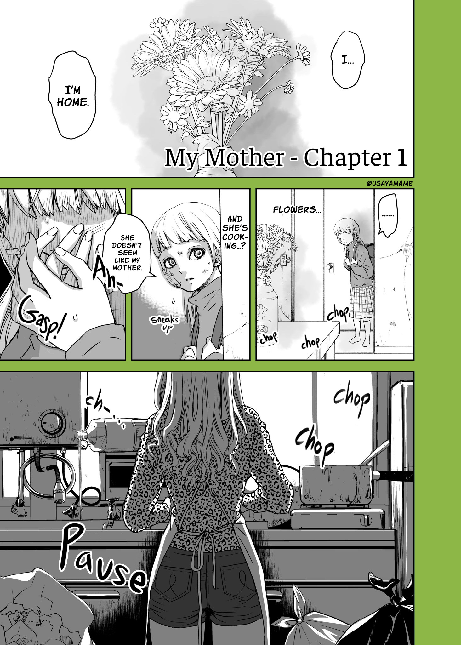 A Story About A Shitty Mom Whose Body Is Taken Over By An Alien - Chapter 1: My Mother