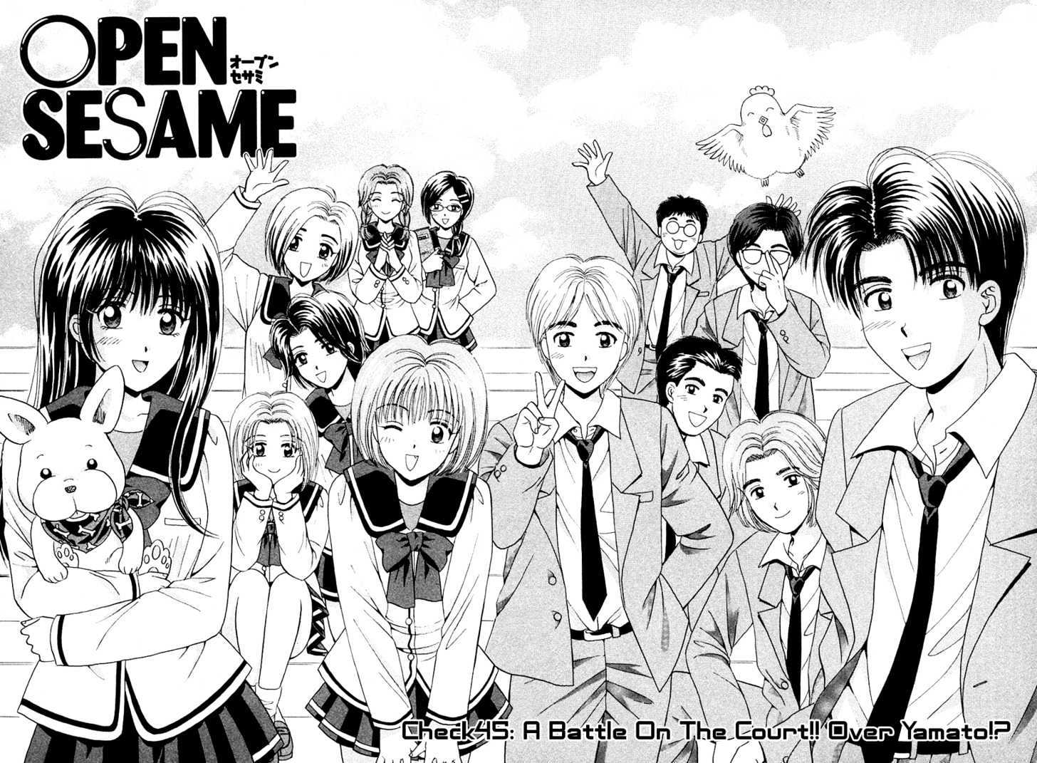 Open Sesame - Vol.10 Chapter 45 : A Battle On The Court!!  Over Yamato!?