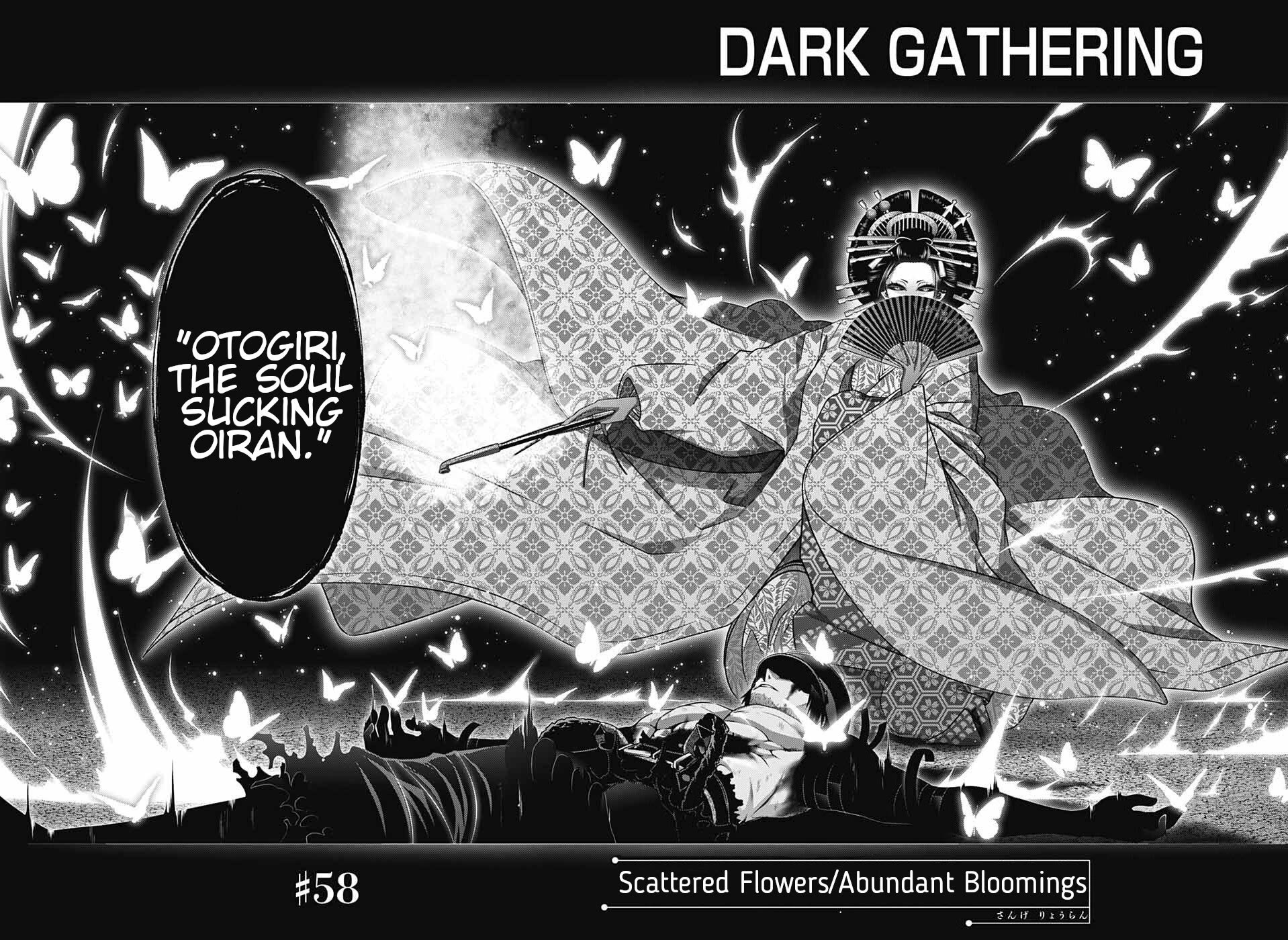 Dark Gathering - Chapter 58: Scattered Flowers/Abundant Bloomings