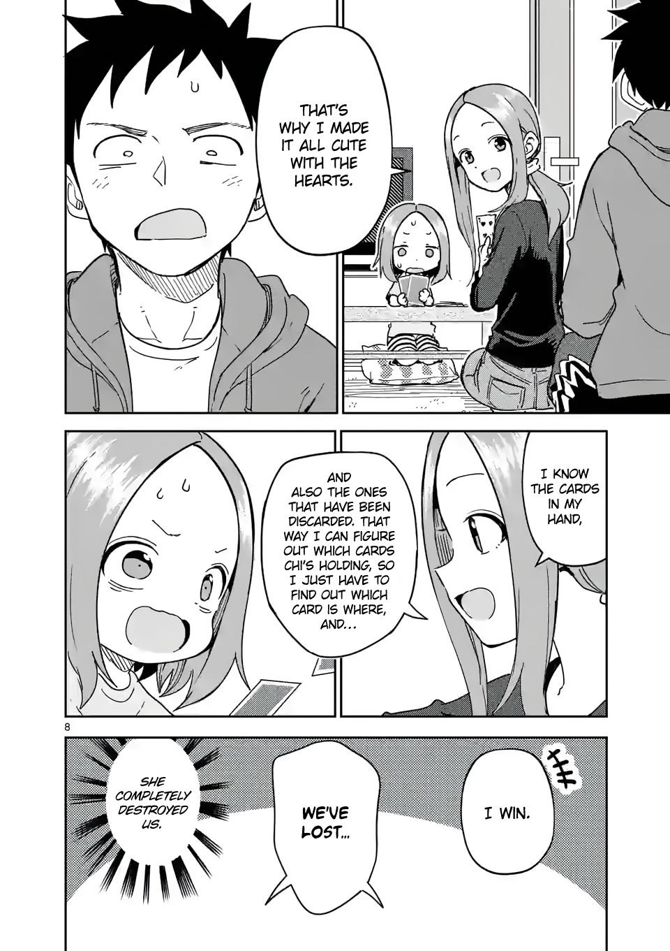 Karakai Jouzu No (Moto) Takagi-San - Chapter 269