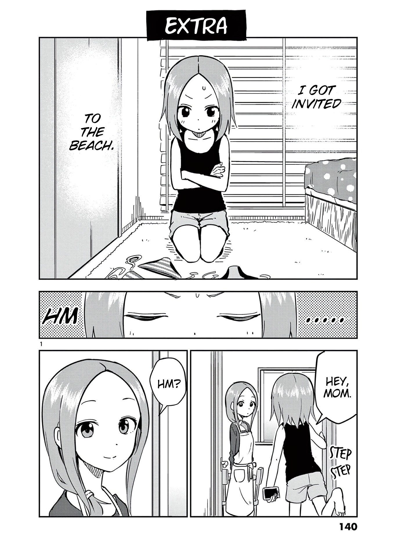 Karakai Jouzu No (Moto) Takagi-San - Chapter 166.5