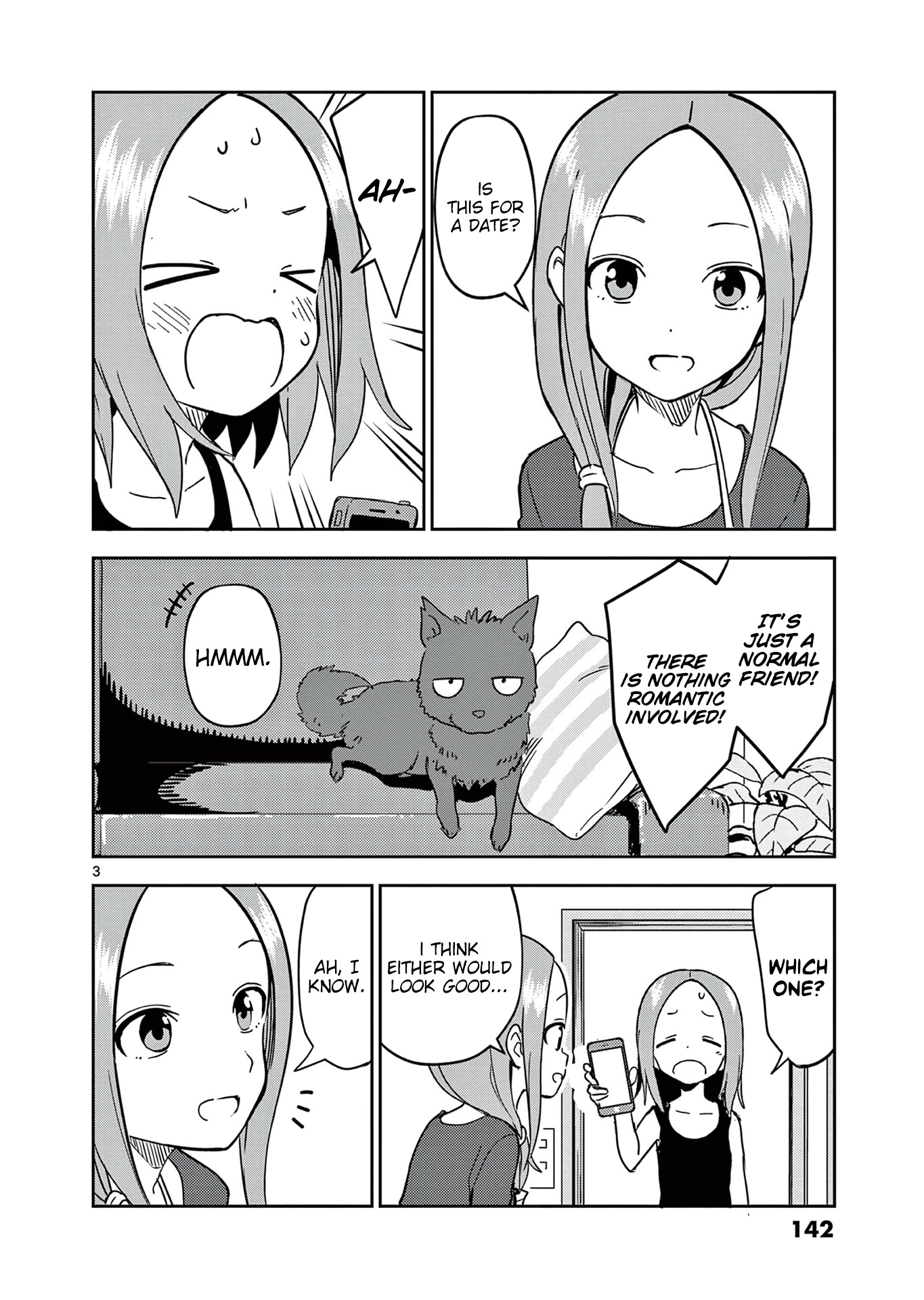 Karakai Jouzu No (Moto) Takagi-San - Chapter 166.5