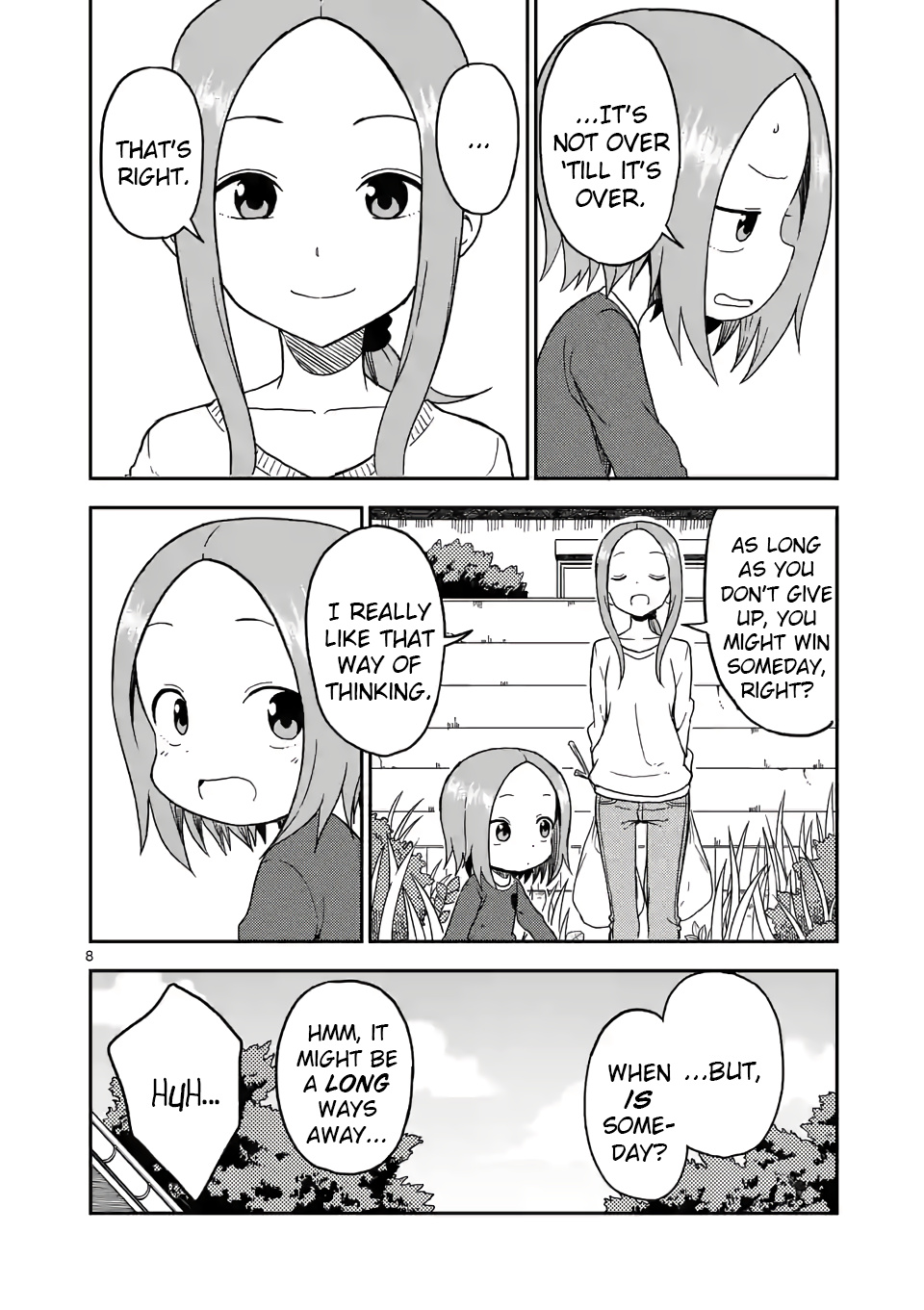 Karakai Jouzu No (Moto) Takagi-San - Chapter 77