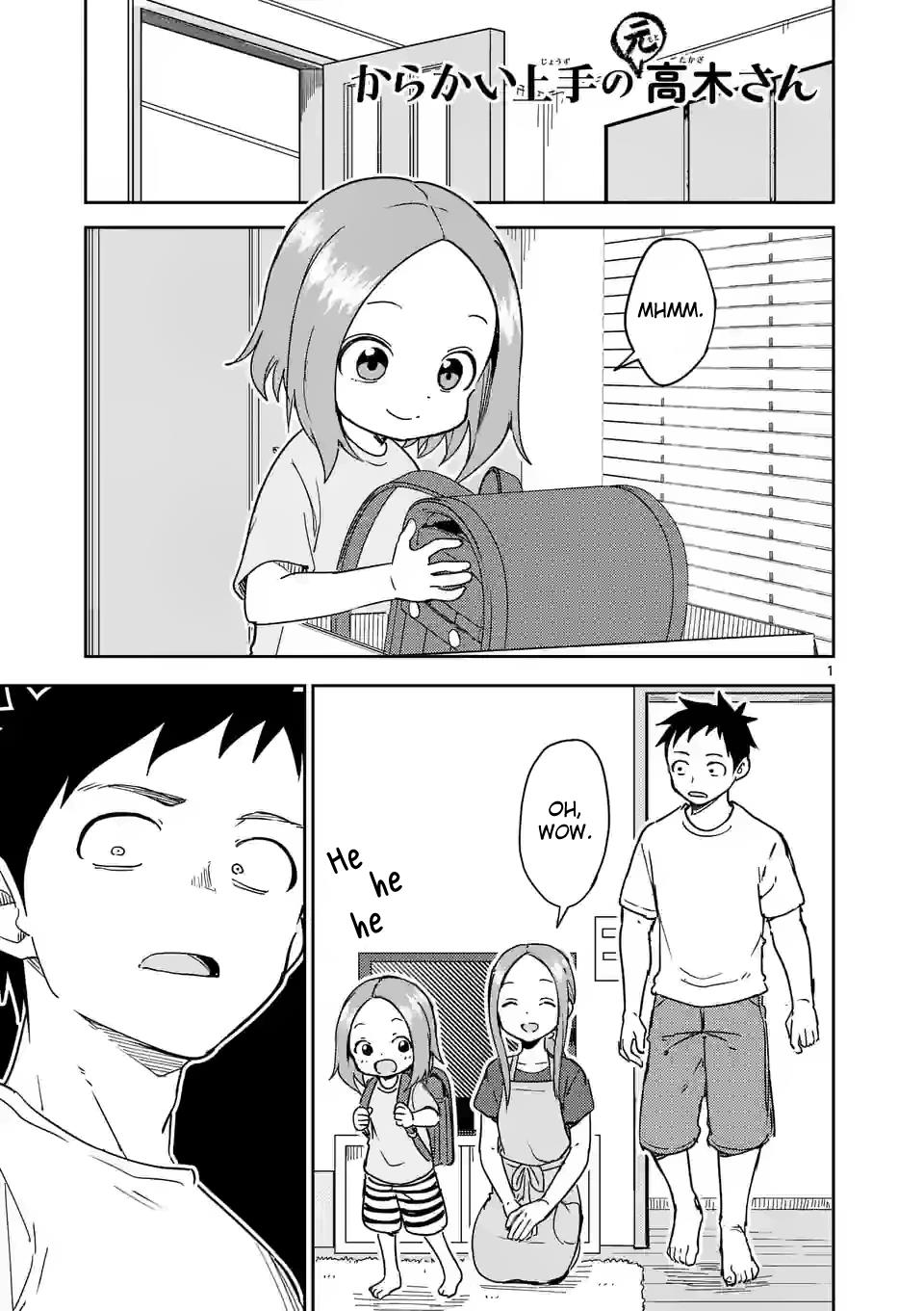 Karakai Jouzu No (Moto) Takagi-San - Chapter 292