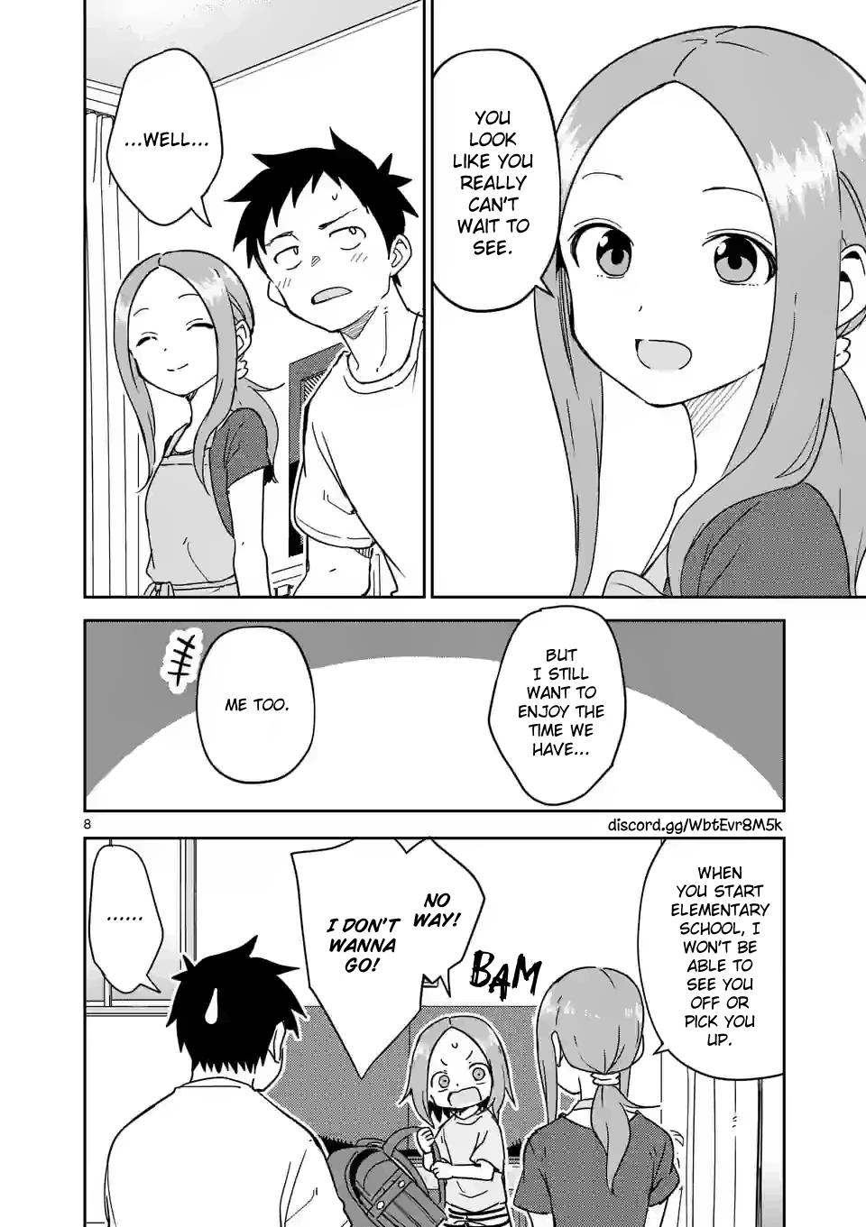 Karakai Jouzu No (Moto) Takagi-San - Chapter 292