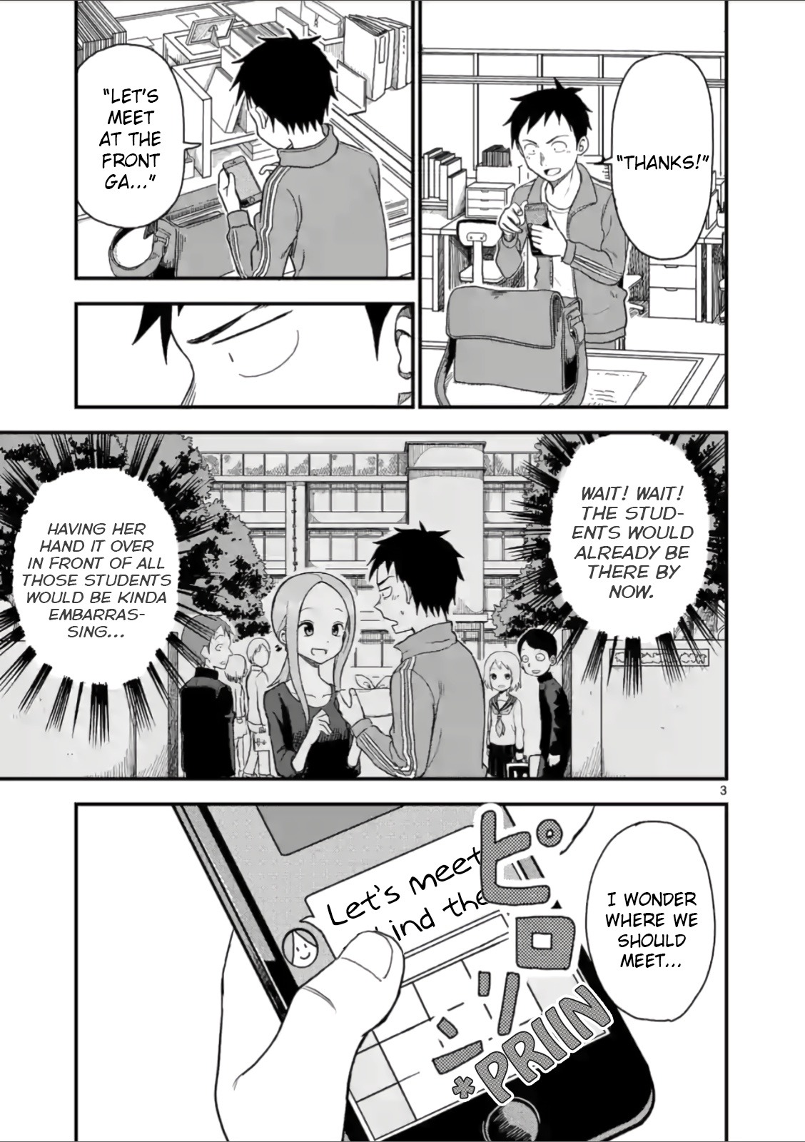 Karakai Jouzu No (Moto) Takagi-San - Chapter 42