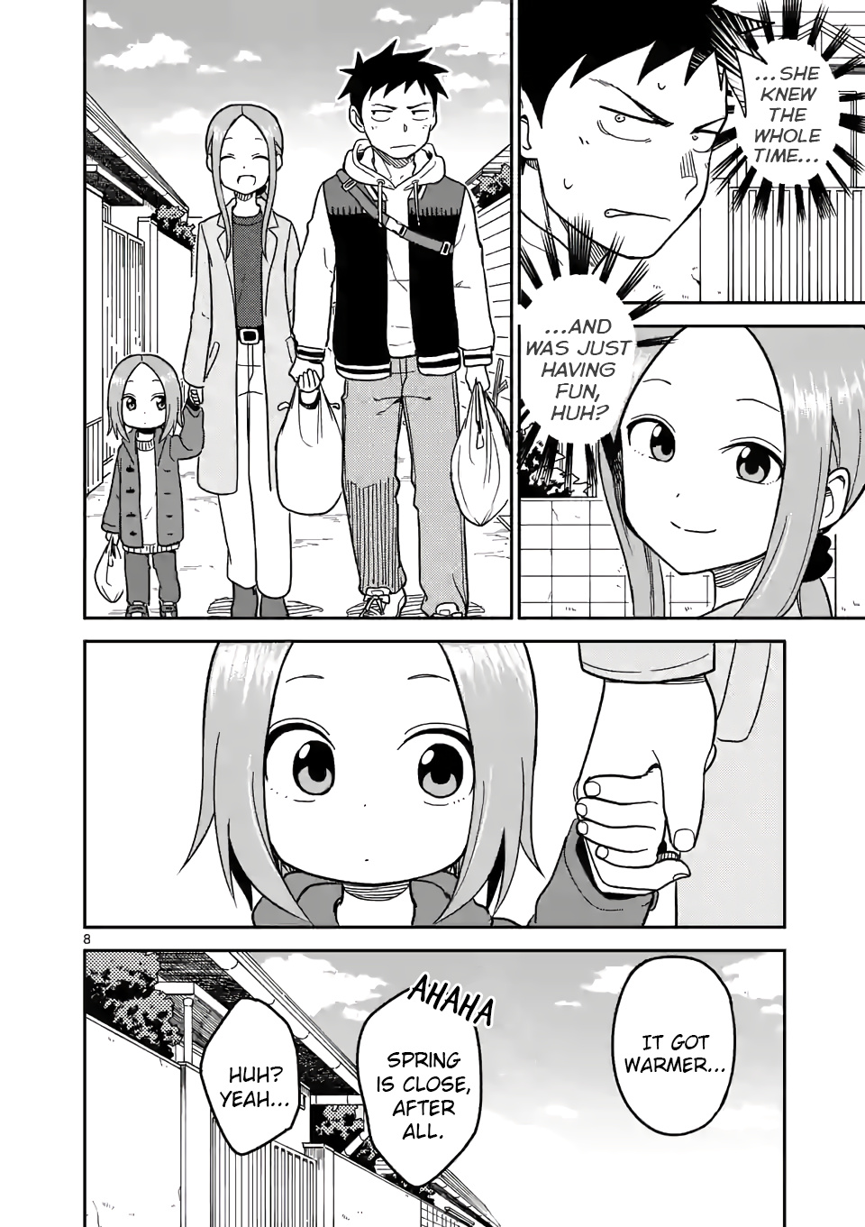 Karakai Jouzu No (Moto) Takagi-San - Chapter 125