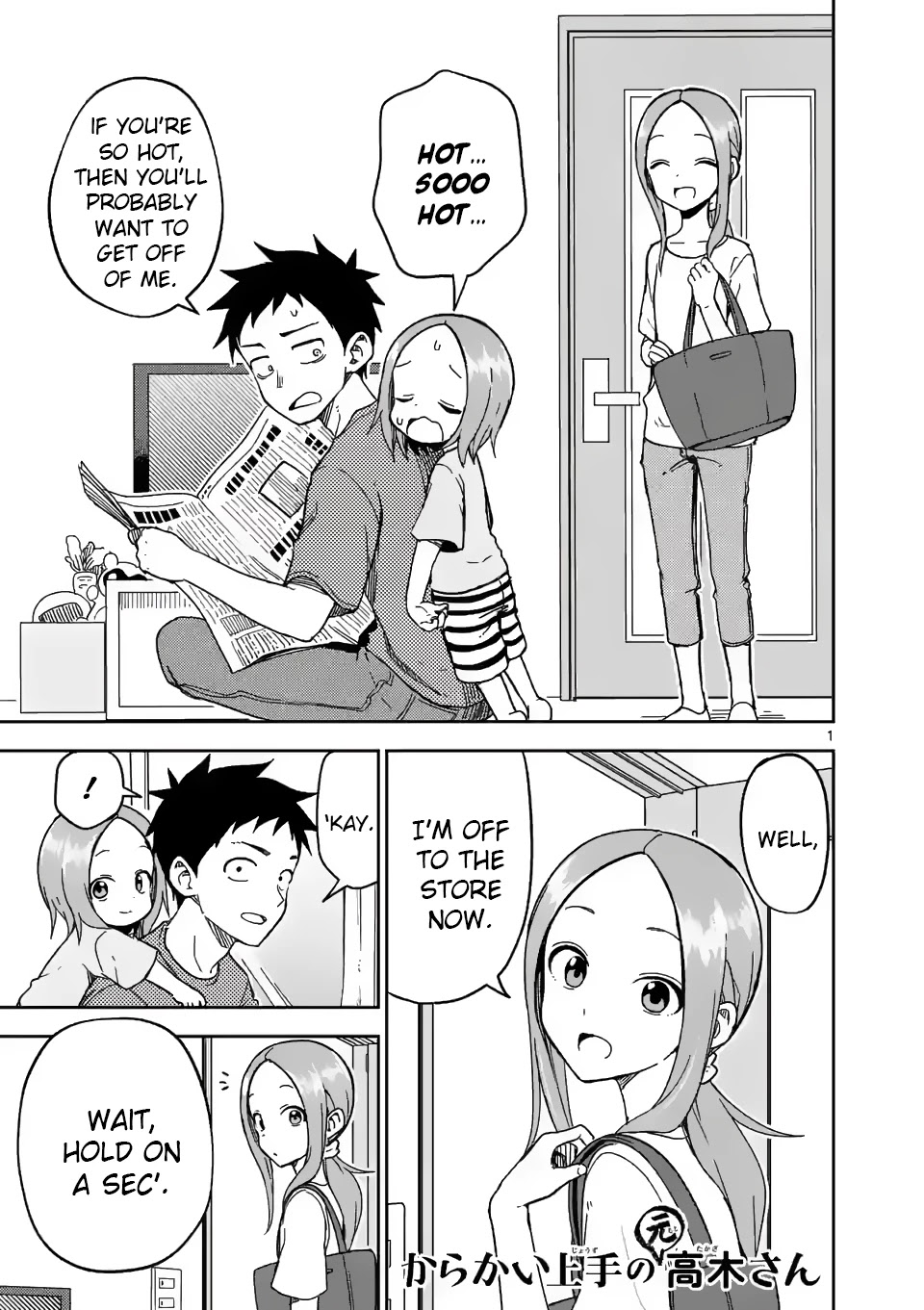 Karakai Jouzu No (Moto) Takagi-San - Chapter 189