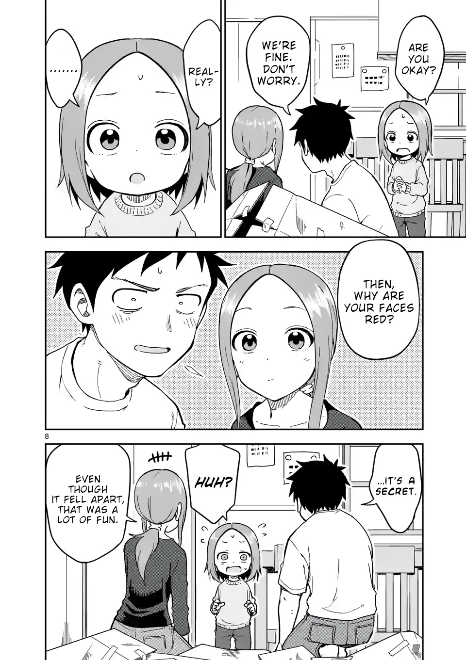 Karakai Jouzu No (Moto) Takagi-San - Chapter 218