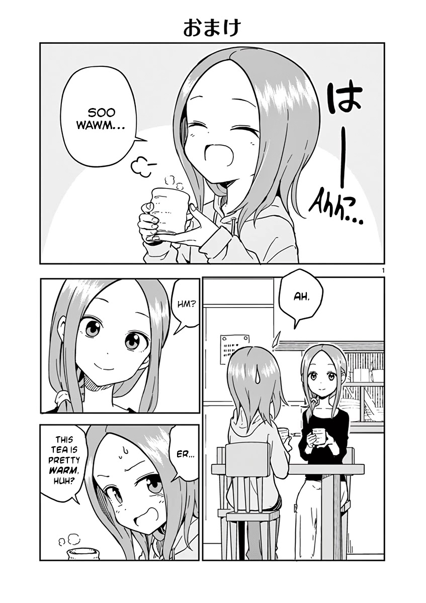 Karakai Jouzu No (Moto) Takagi-San - Chapter 141.5