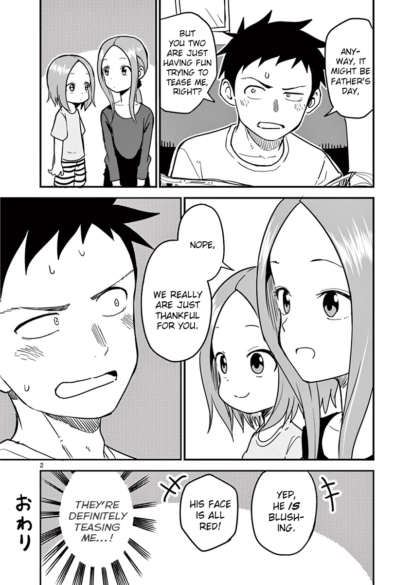 Karakai Jouzu No (Moto) Takagi-San - Chapter 141.5