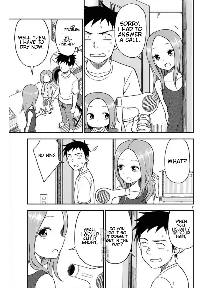 Karakai Jouzu No (Moto) Takagi-San - Chapter 82