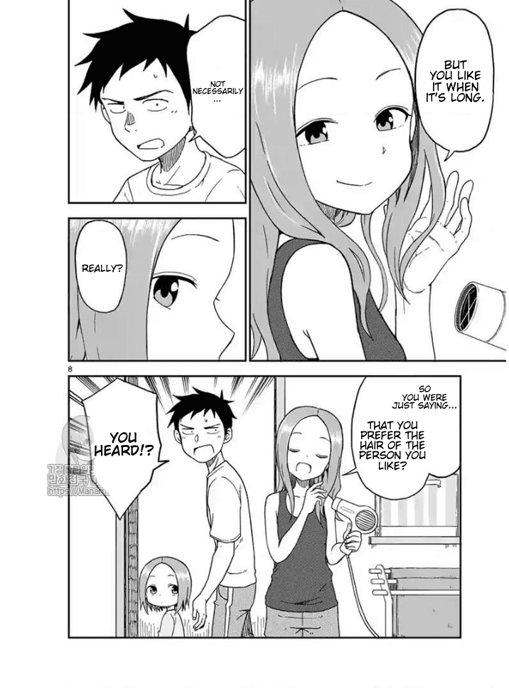 Karakai Jouzu No (Moto) Takagi-San - Chapter 82