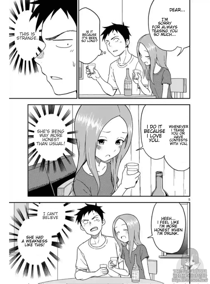 Karakai Jouzu No (Moto) Takagi-San - Chapter 85