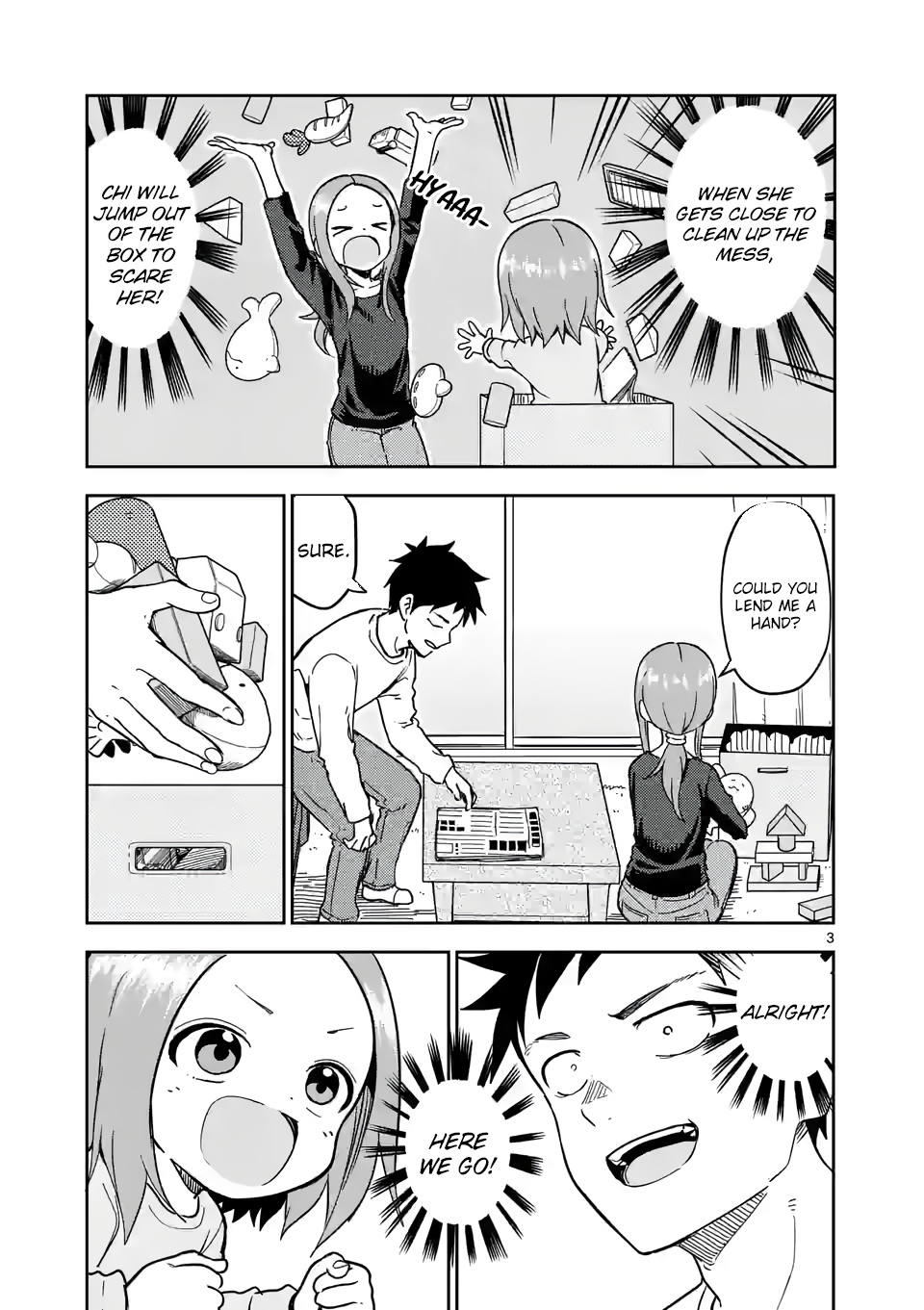 Karakai Jouzu No (Moto) Takagi-San - Chapter 215