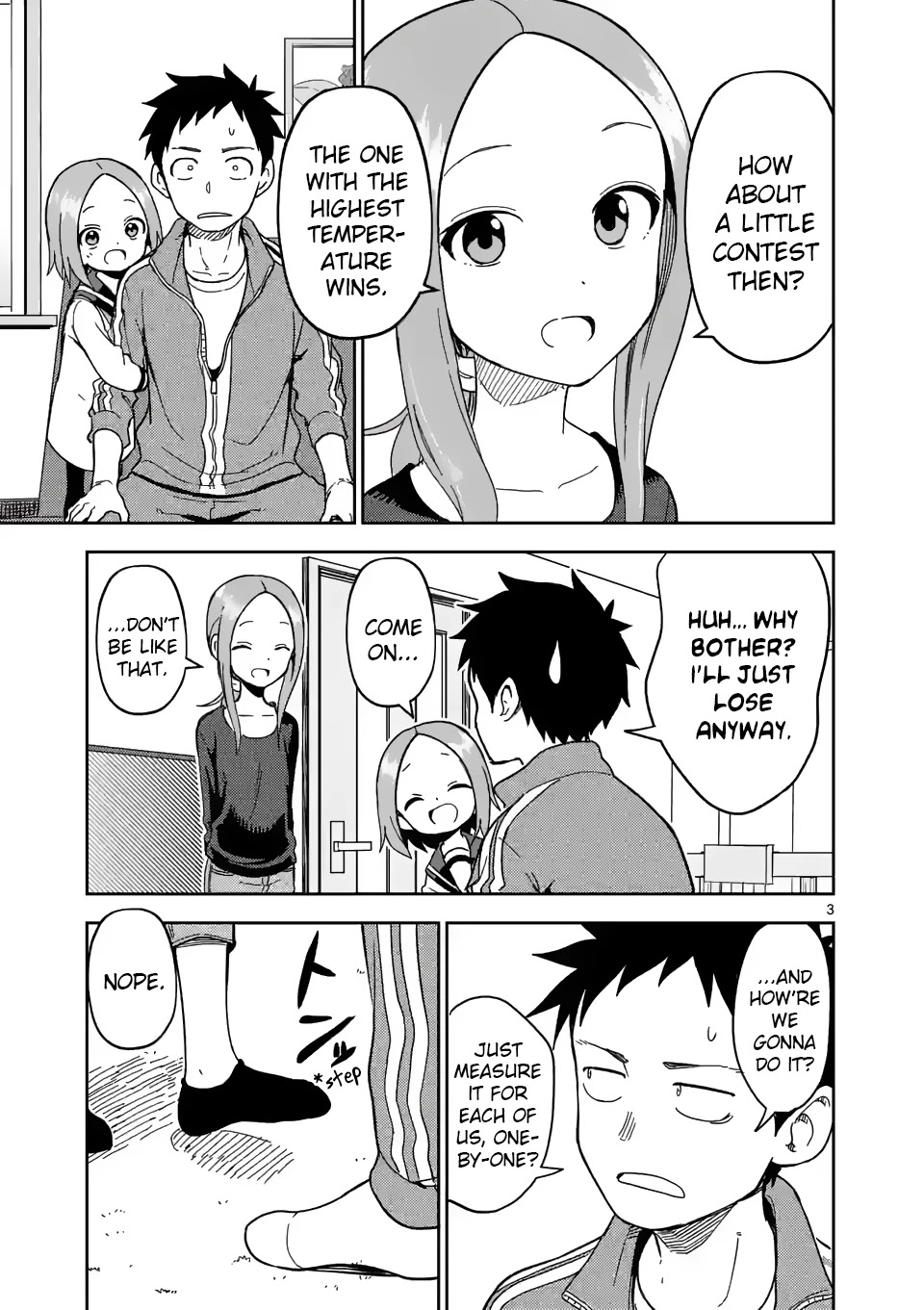 Karakai Jouzu No (Moto) Takagi-San - Chapter 203