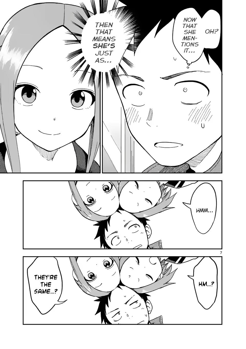 Karakai Jouzu No (Moto) Takagi-San - Chapter 203