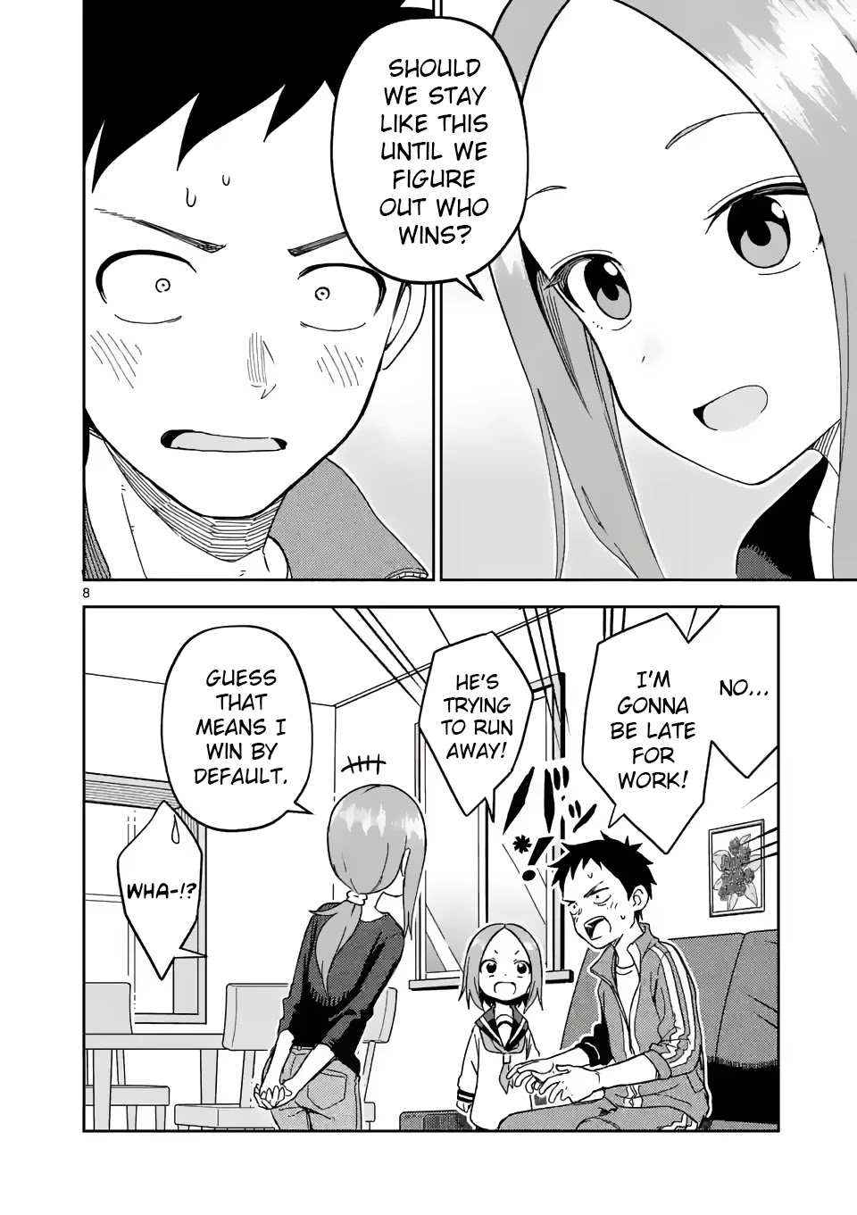 Karakai Jouzu No (Moto) Takagi-San - Chapter 203