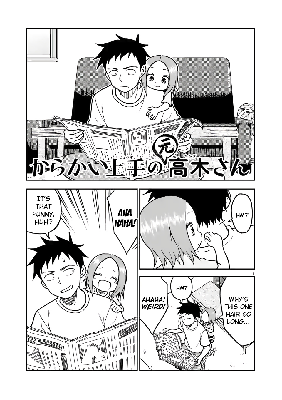 Karakai Jouzu No (Moto) Takagi-San - Chapter 105