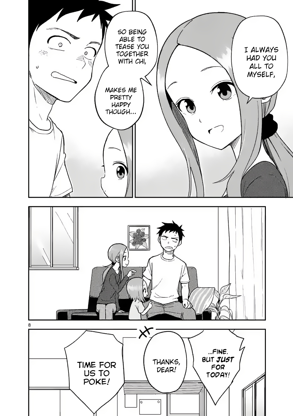 Karakai Jouzu No (Moto) Takagi-San - Chapter 161