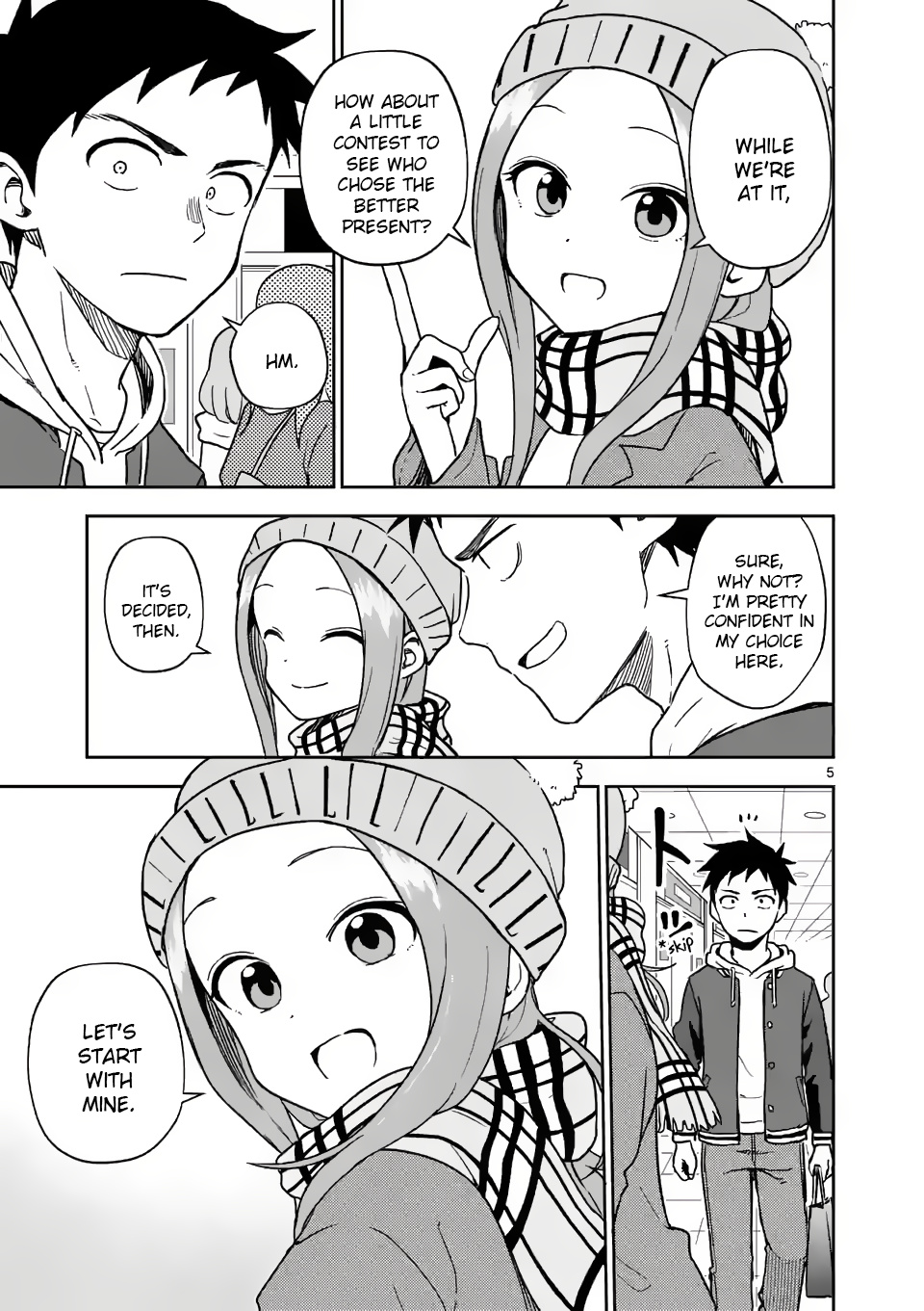 Karakai Jouzu No (Moto) Takagi-San - Chapter 166