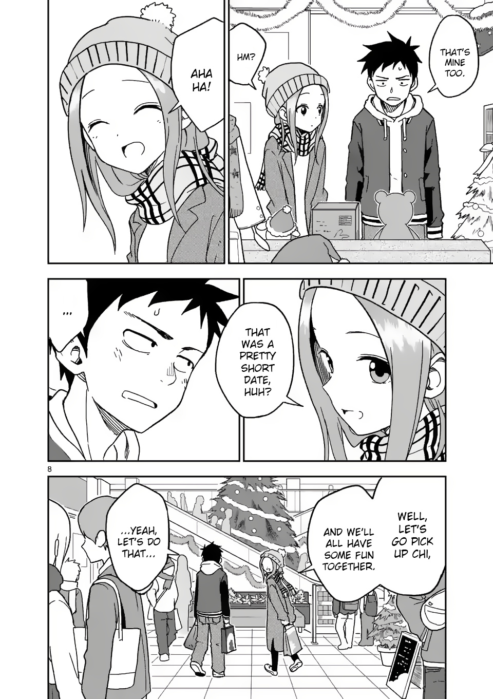 Karakai Jouzu No (Moto) Takagi-San - Chapter 166