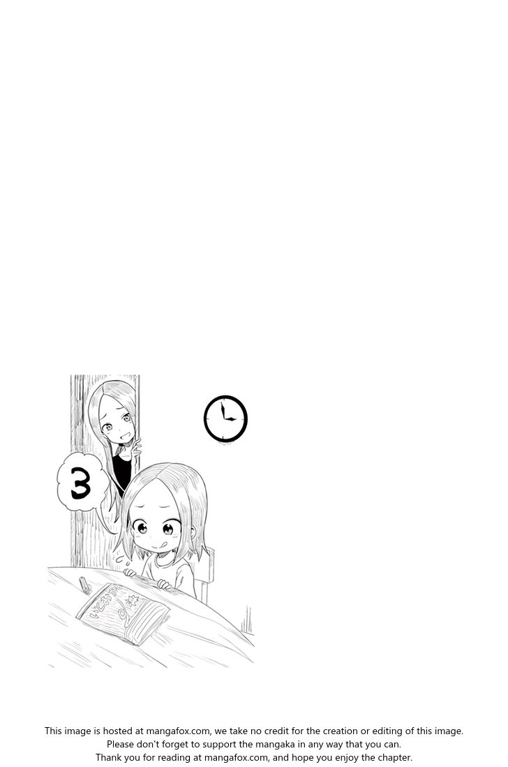 Karakai Jouzu No (Moto) Takagi-San - Chapter 13.2