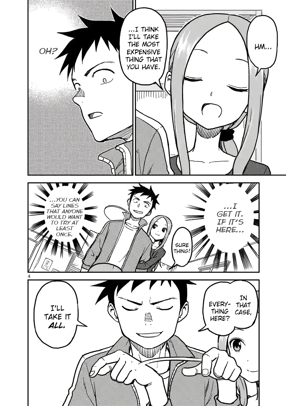 Karakai Jouzu No (Moto) Takagi-San - Chapter 111