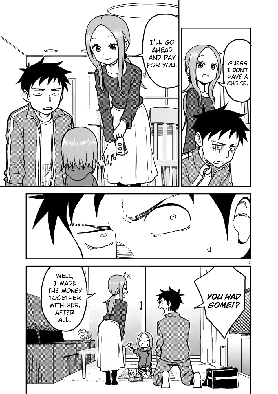 Karakai Jouzu No (Moto) Takagi-San - Chapter 111