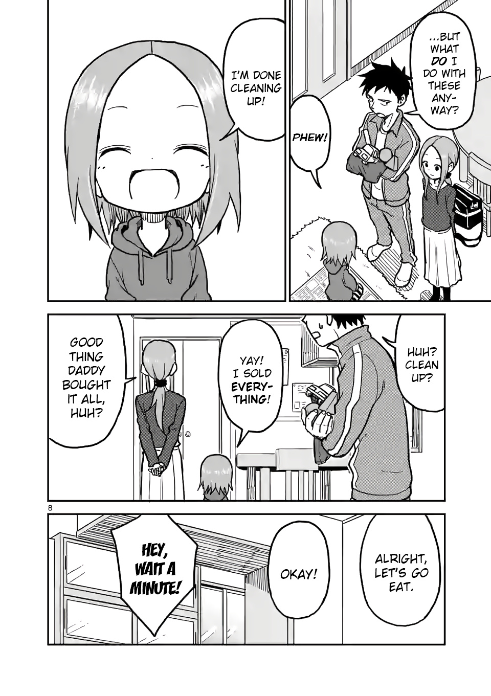 Karakai Jouzu No (Moto) Takagi-San - Chapter 111