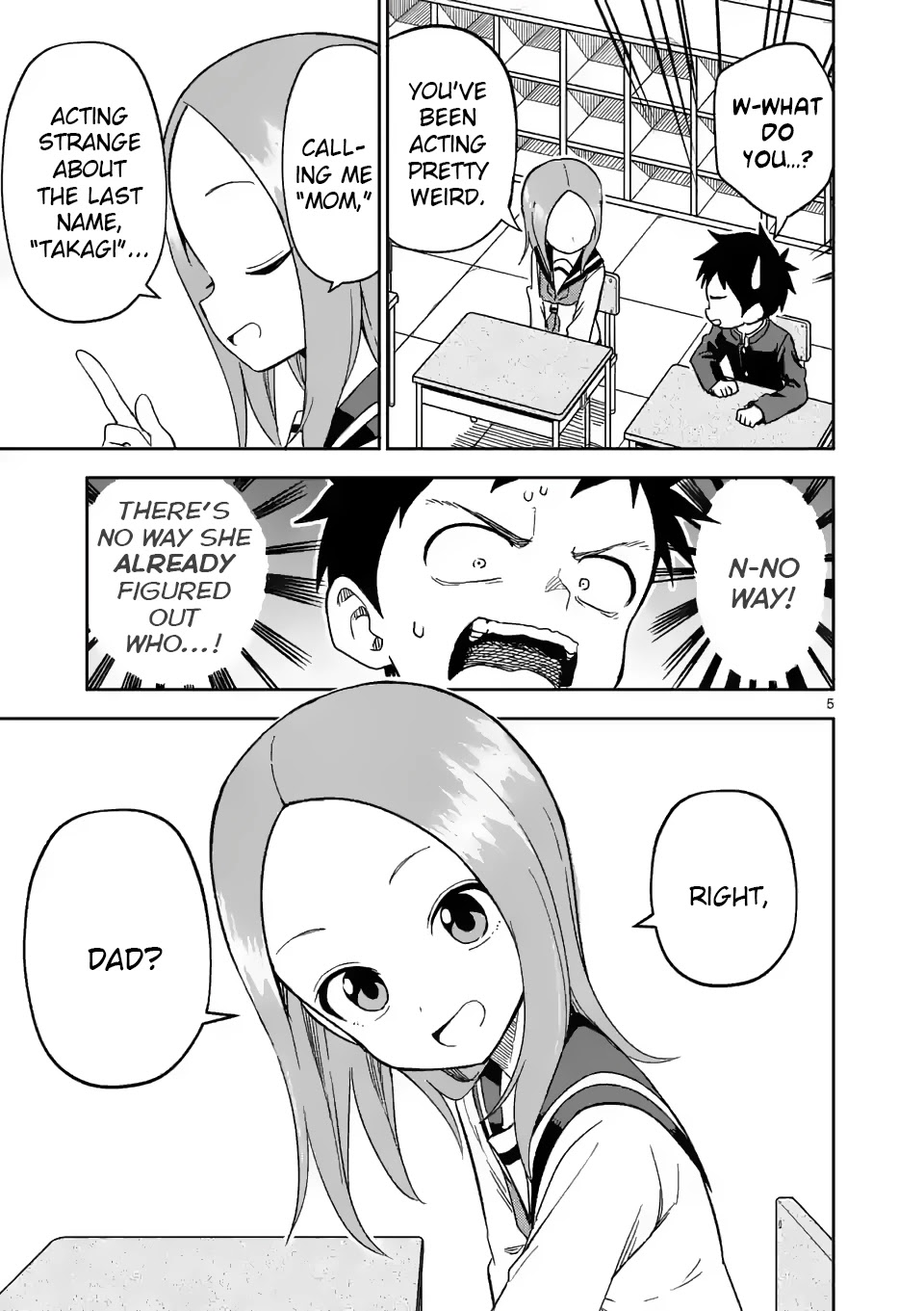 Karakai Jouzu No (Moto) Takagi-San - Chapter 190