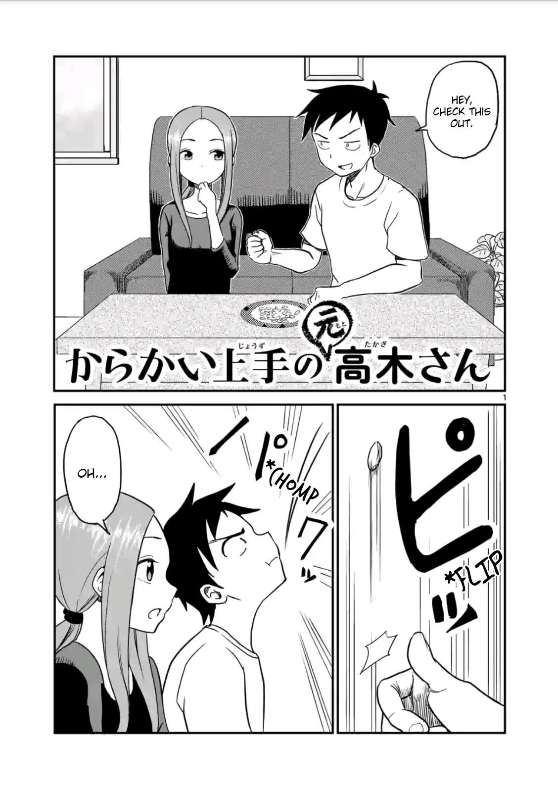 Karakai Jouzu No (Moto) Takagi-San - Chapter 13