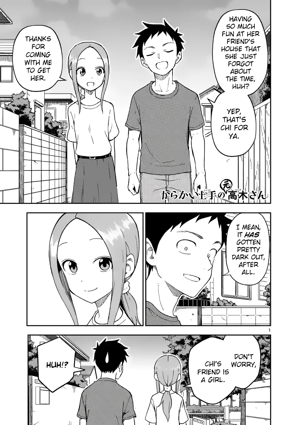 Karakai Jouzu No (Moto) Takagi-San - Chapter 195