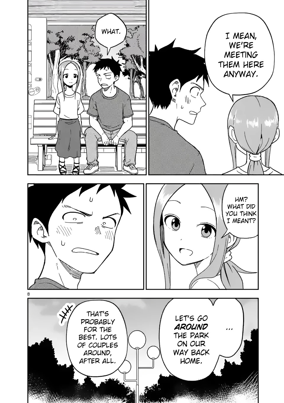 Karakai Jouzu No (Moto) Takagi-San - Chapter 195