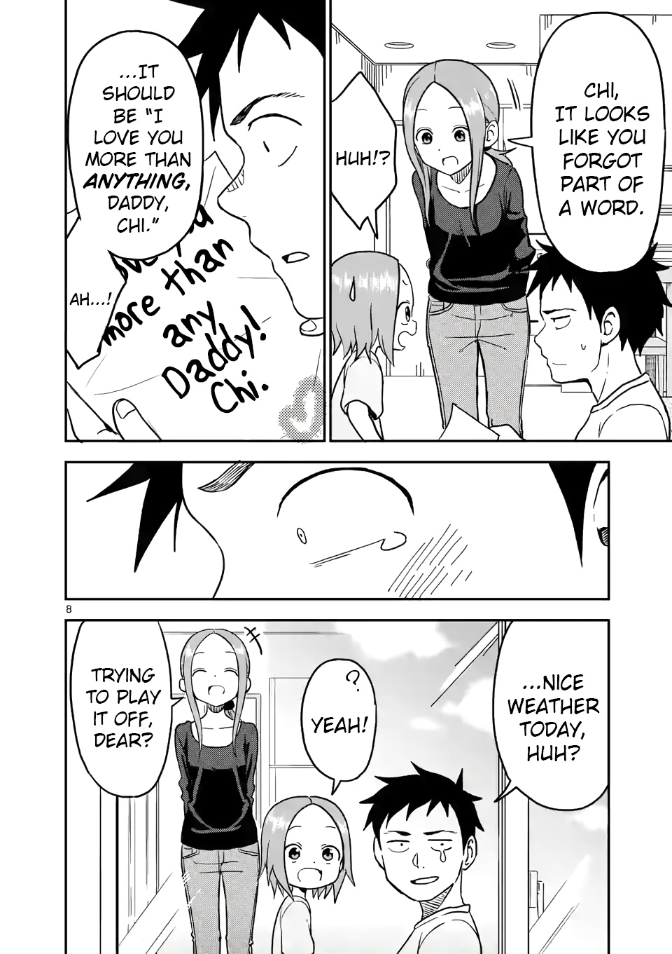 Karakai Jouzu No (Moto) Takagi-San - Chapter 91