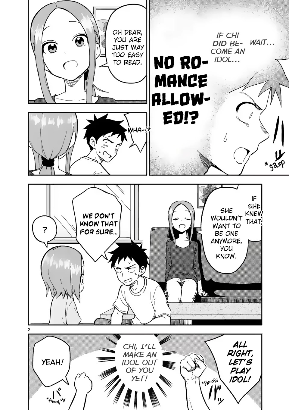 Karakai Jouzu No (Moto) Takagi-San - Chapter 186