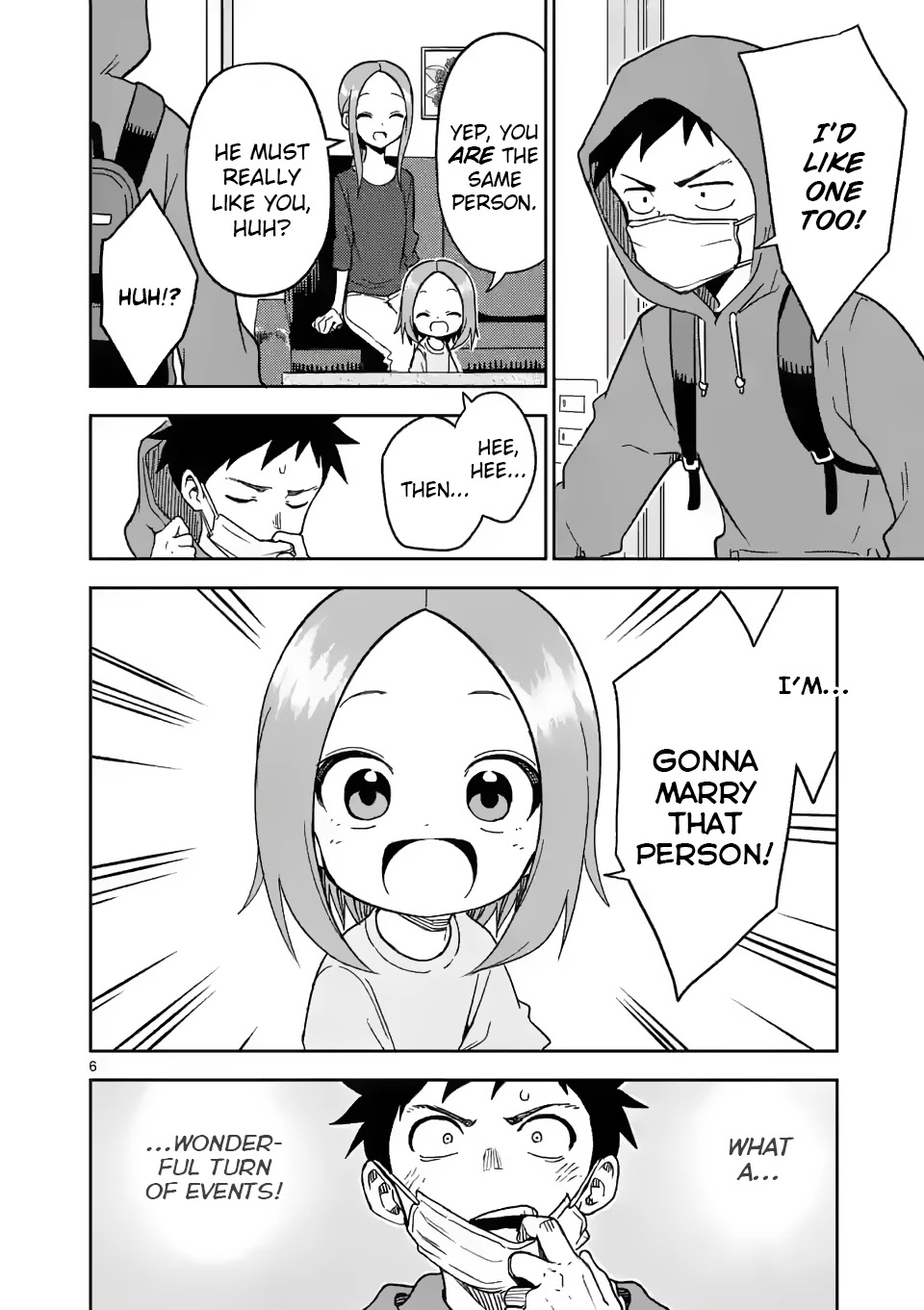 Karakai Jouzu No (Moto) Takagi-San - Chapter 186