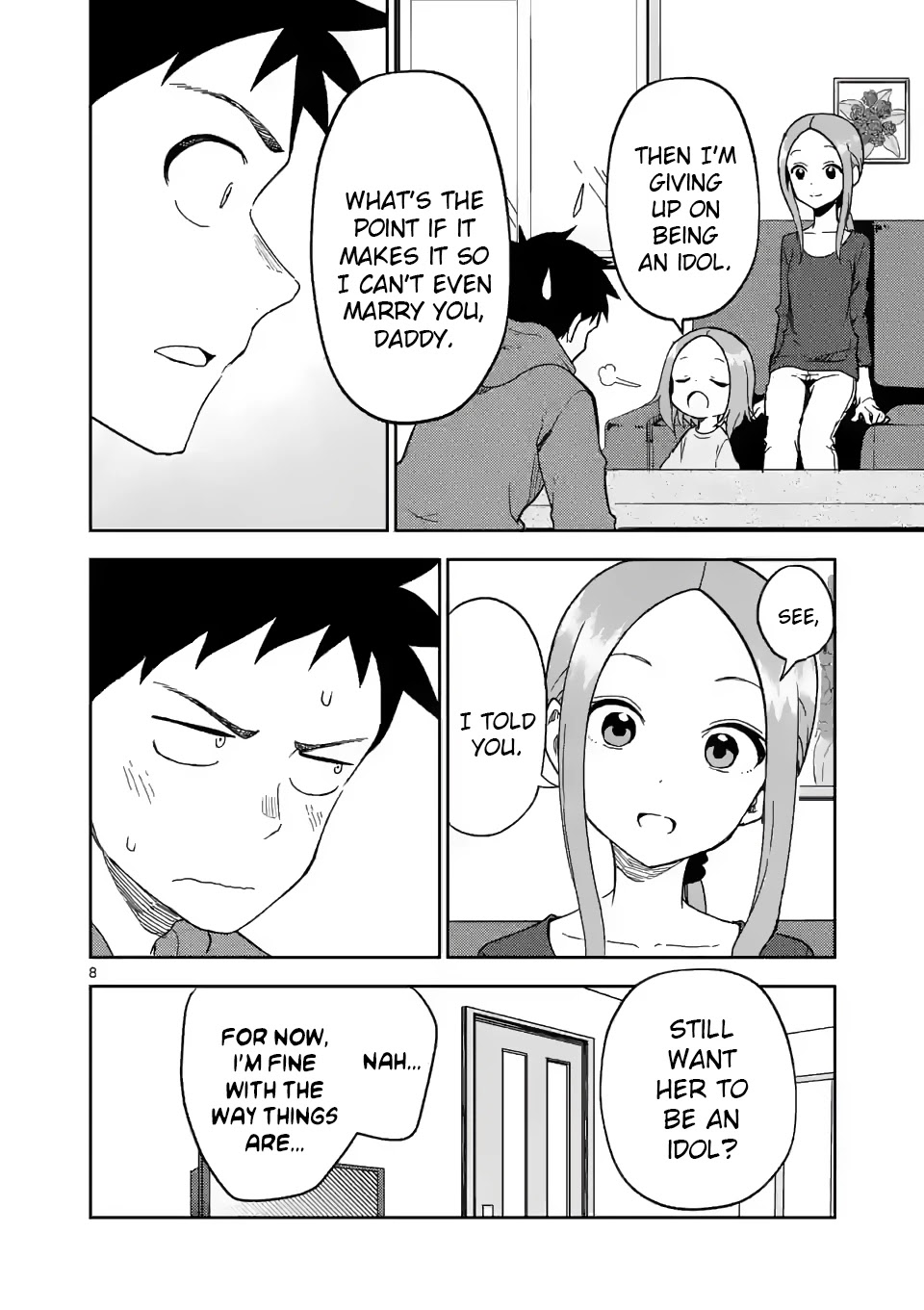 Karakai Jouzu No (Moto) Takagi-San - Chapter 186