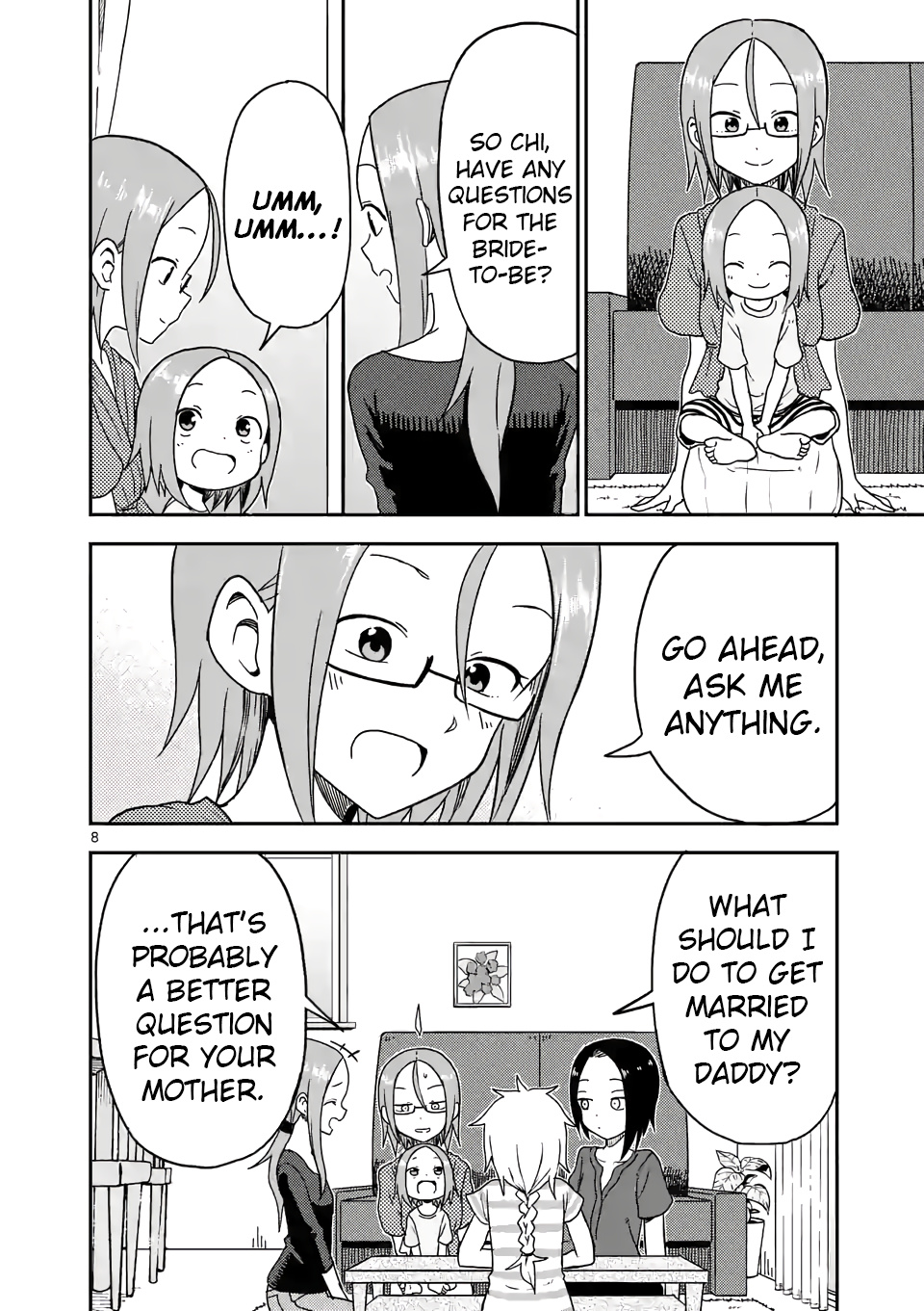 Karakai Jouzu No (Moto) Takagi-San - Chapter 90