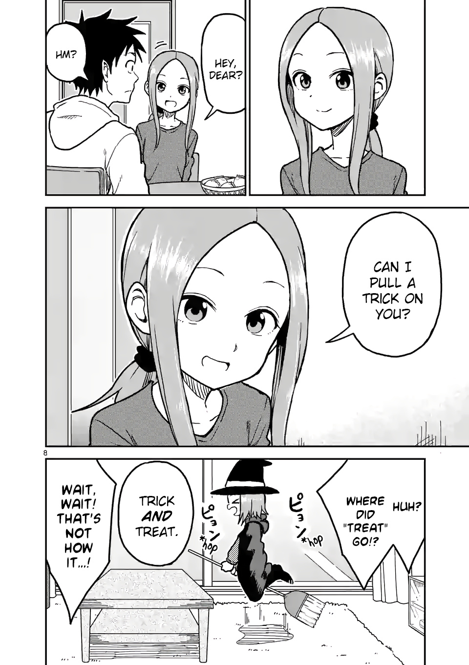 Karakai Jouzu No (Moto) Takagi-San - Chapter 110