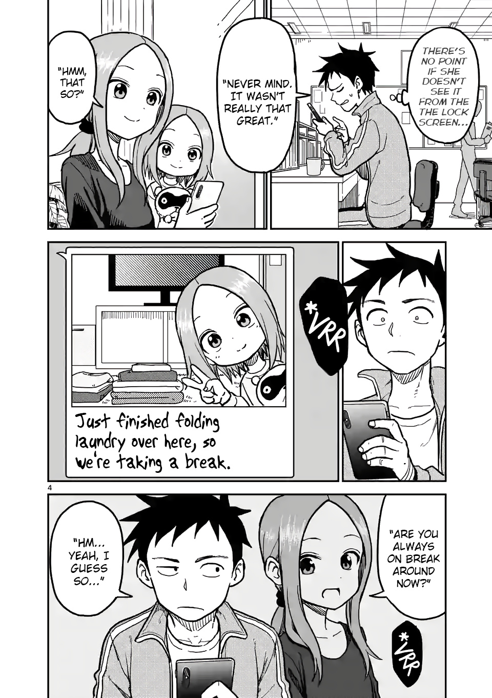 Karakai Jouzu No (Moto) Takagi-San - Chapter 113