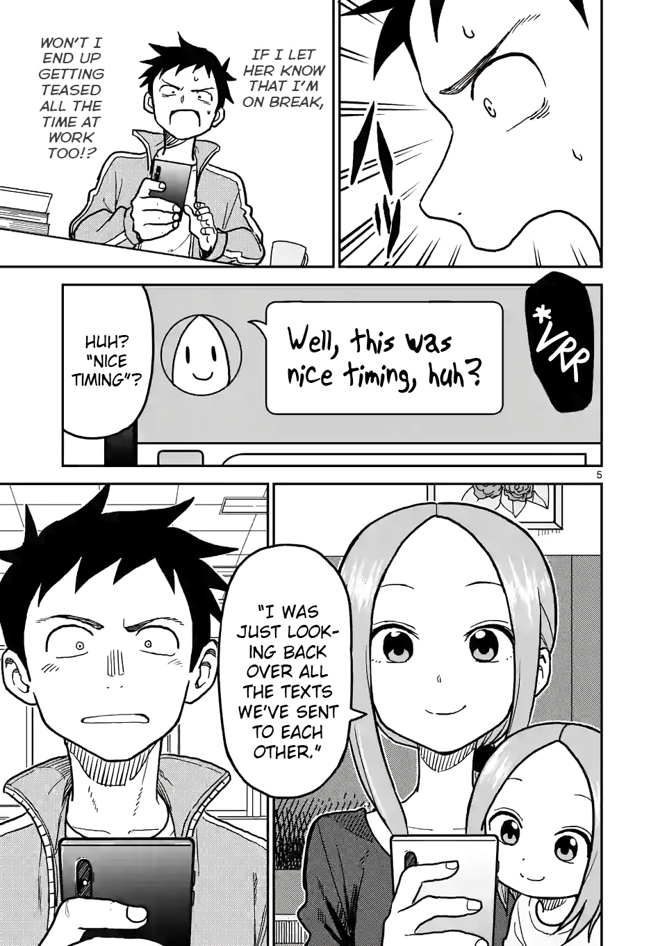 Karakai Jouzu No (Moto) Takagi-San - Chapter 113