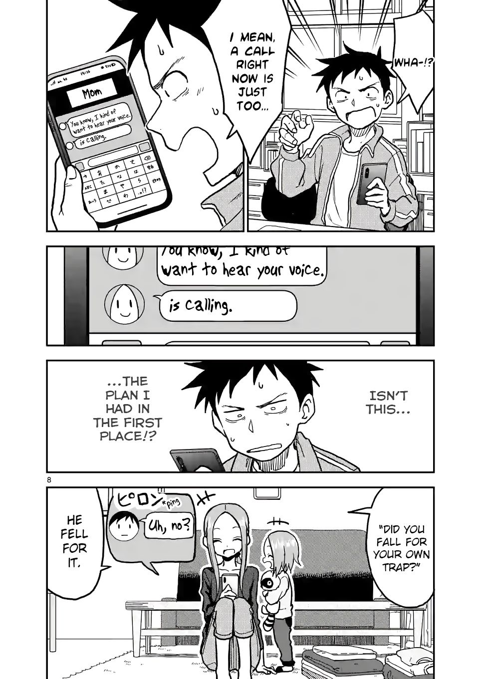 Karakai Jouzu No (Moto) Takagi-San - Chapter 113