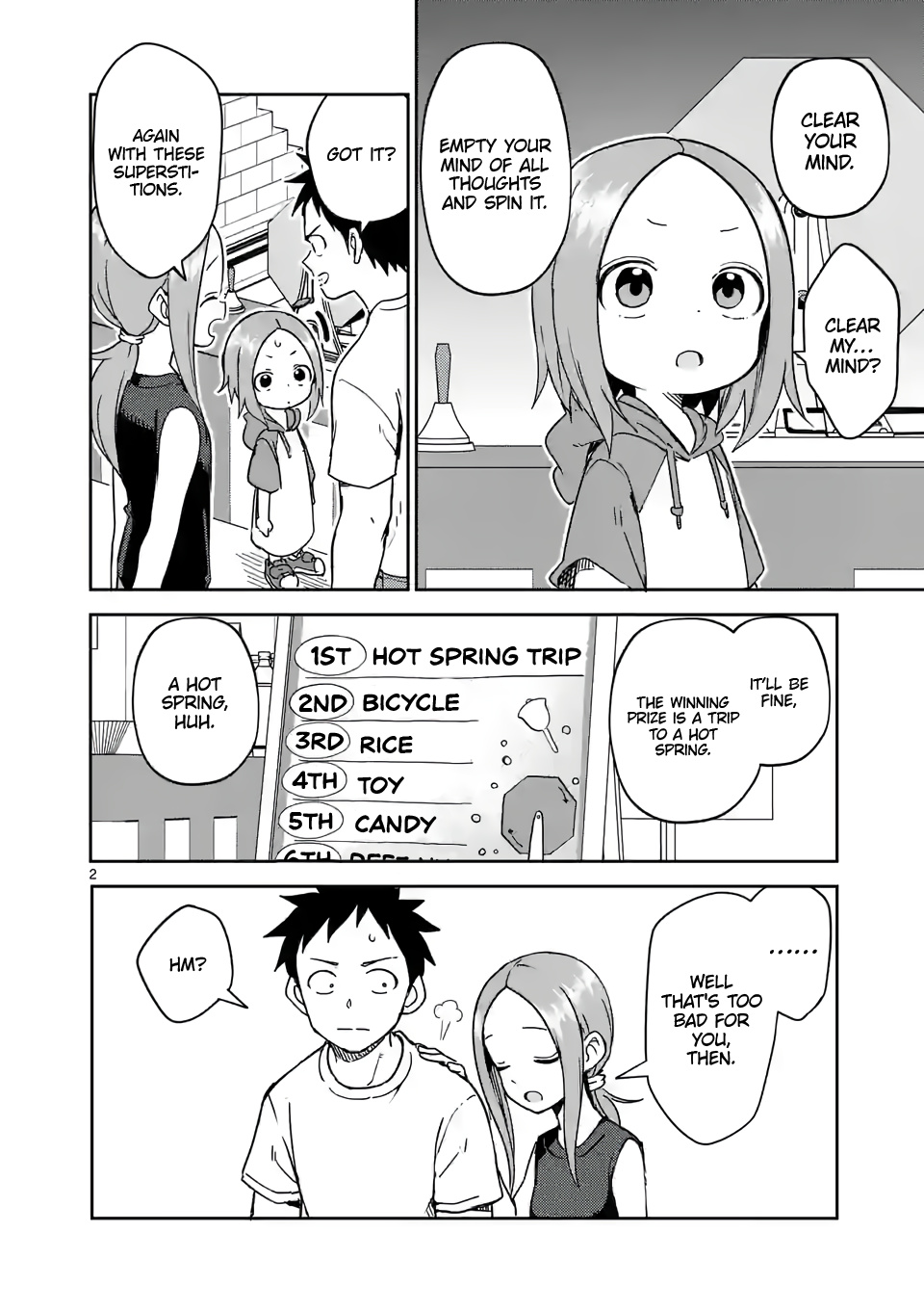 Karakai Jouzu No (Moto) Takagi-San - Chapter 238