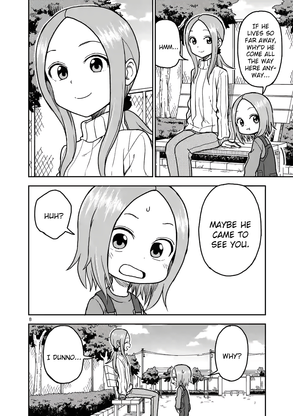 Karakai Jouzu No (Moto) Takagi-San - Chapter 116